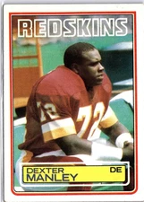 1983 Topps #191 Dexter Manley