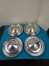 1962 1963 Mercury Meteor Comet Monterey Hubcap 14 Wheel Cover White Letter Set4 1962 1963 Mercury Meteor Comet Monterey Hubcap 14 Wheel Cover White Letter Set4