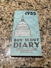1935 Boy Scout Diary Book