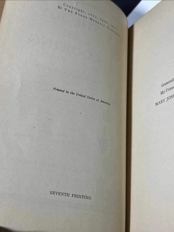 The Joy of Cooking by Irma Rombauer Seventh Printing 1936 Book - Image 2 of 4