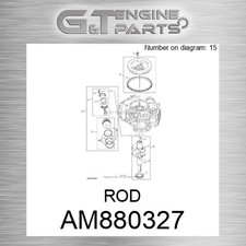 Am880327 Rod Fits John Deere (surplus Open Box)
