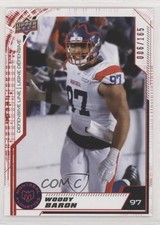 2020 Upper Deck CFL Red 6/165 Woody Baron #14 y0i