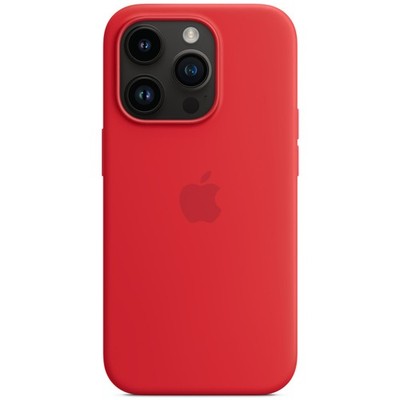 Silikon-Case MagSafe Apple iPhone 14 Pro - Red