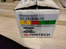 OEM Protech 51-102500-10 1/3 hp 208-230/1/60 Condenser Motor