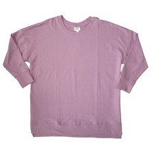 MEDIUM HANNAH LuLaRoe SOLID LIGHT GRAPE PURPLE; Sizes 8-10 Crewneck Sweatshirt