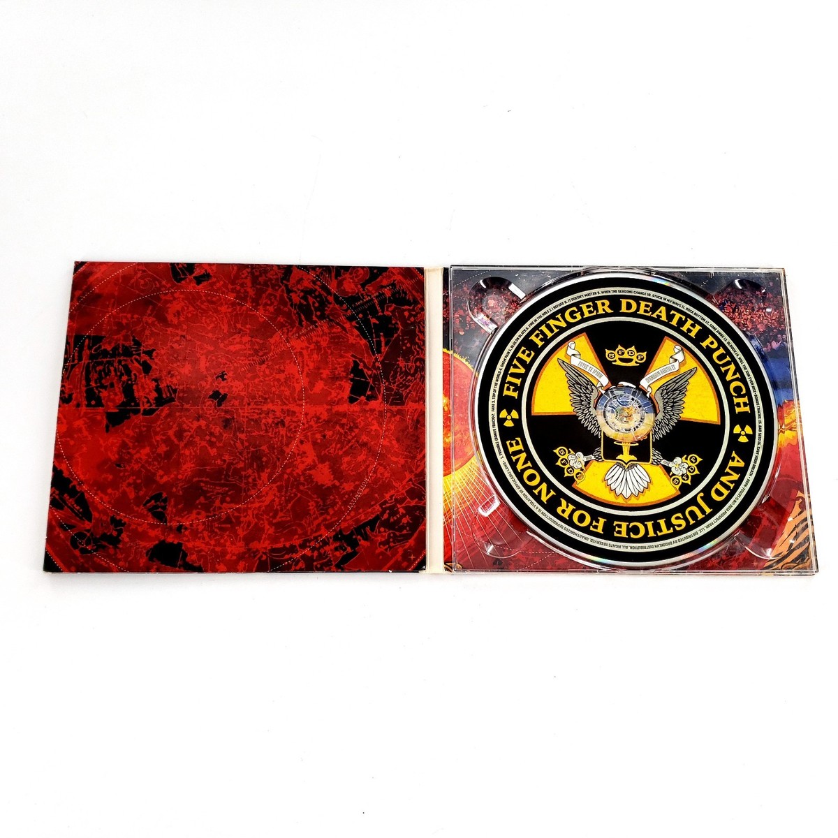 And Justice For None by Five Finger Death Punch CD Signed