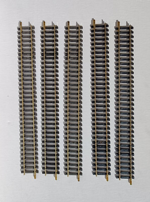 20 Rails Droits Jouef HO 475 - 25cm - Vintage - Modélisme Ferroviaire