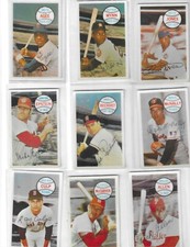 1970 Kellogg's U-PICK Jones Wynn Odom McNally Perry Haller Allen McCarver +