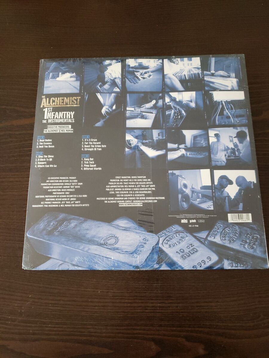the Alchemist 1st Infantry The instrumentals - New/Sealed the Alchemist 1st Infantry The instrumentals - New/Sealed
