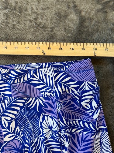 Neu mit Etikett Coolibar Damen-Bade-Skort UPF 50+ blau Blumendruck Größe 2X - Bild 9 von 9