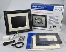 Digital Foci Image Moments 8" Electric Digital Photo Picture Frame w/ Remote