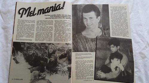 TV Week 1985~Abigail Sons & Daughters Cvr,Mel Gibson,Spandau Ballet P/U,Prisoner - Picture 4 of 5