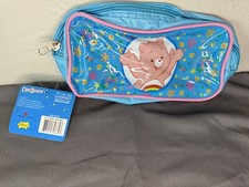 2007 American Greetings Care Bears Cosmetic Bag / Pencil Pouch