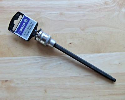 Boxo M8 x 200L 1/2 Zoll Antrieb Spline Bit Steckschlüssel