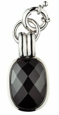 DYRBERG Y KERN MARSA SS BLACK  Pendant Colgante Negro NEW NUEVO