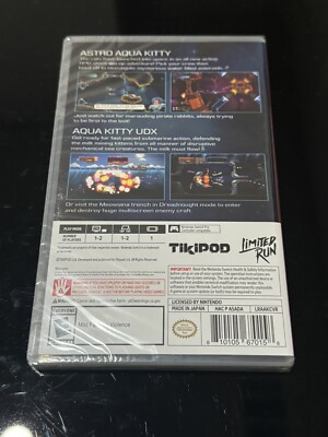 Astro Aqua Kitty Pawsome Collection Nintendo Switch Limited Run