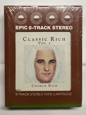 Rich, Charlie "Classic Rich Vol. 2" 8 Track Tape Cartridge Sealed 