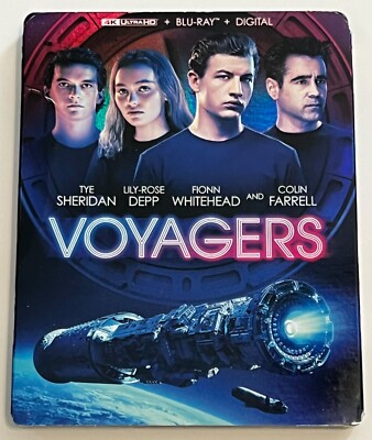 Voyagers (4K UHD/Blu-ray/Digital HD, 2021) with Slipcover!