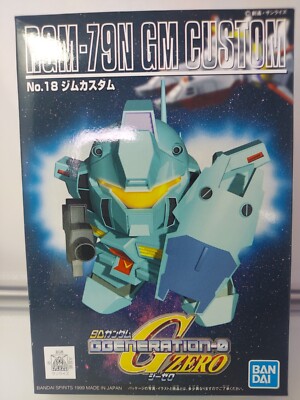 Bandai RGM 79N GM CUSTOM [SD Gundam G Generation Zero] Plastik Modellbausatz