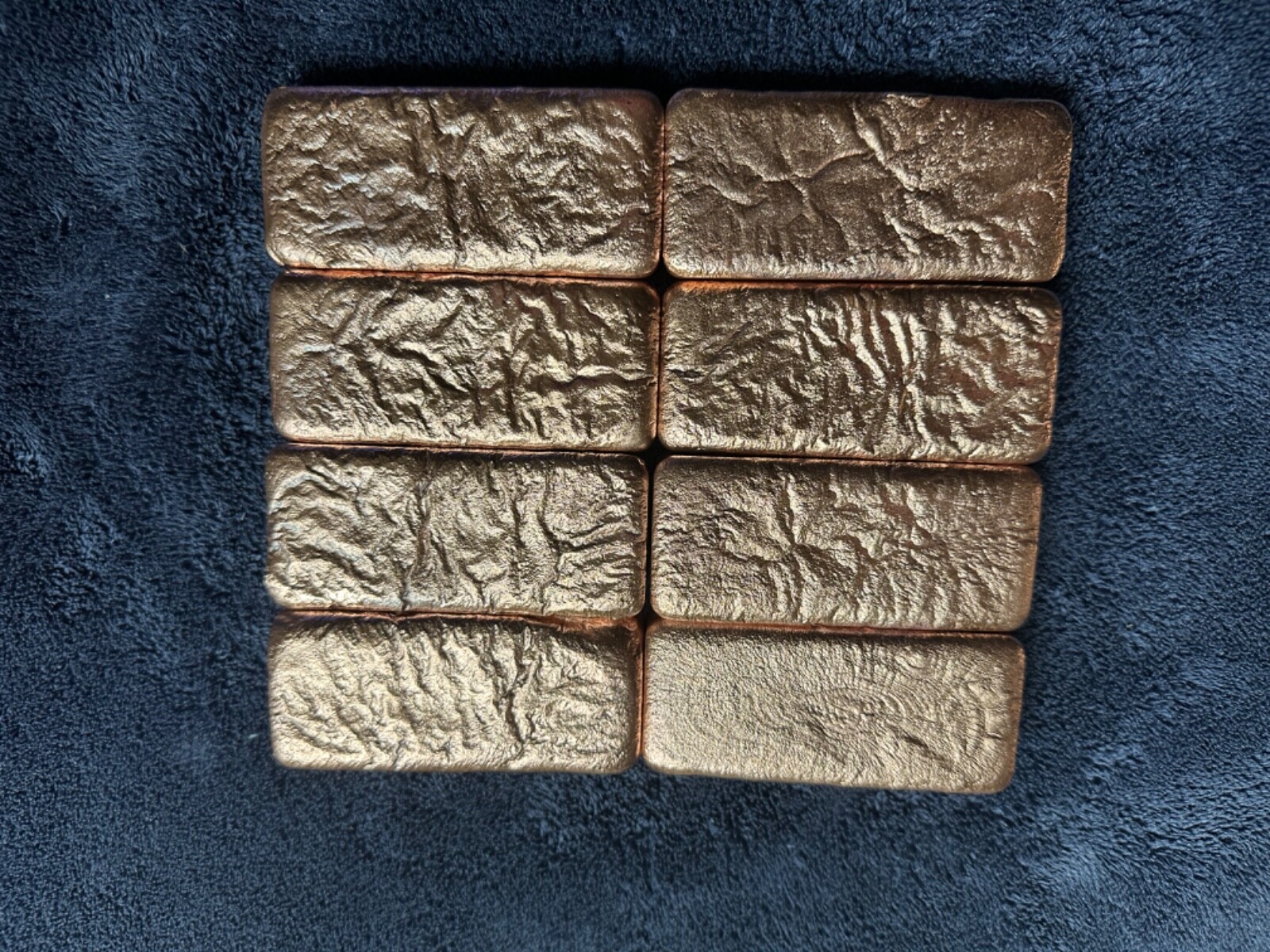 hand poured copper bars 1.2 to 1.3 pound bars eBay