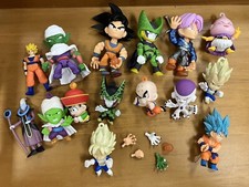 Lot of 15 Anime Dragon Ball Z Figures with Extra Hands Goku Trunks Gotenks Gohan