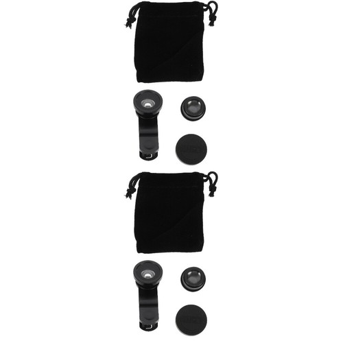 Set of 2 Fischaugenlinse Reisen Handy Fischaugenobjektiv Telefon-Objektiv-Kit - Zdjęcie 10 z 12