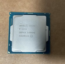 Intel Xeon E-2234 3.60 GHz LGA 1151 Desktop CPU Processor SRFAX