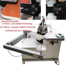 220V Rocker Arm/Foldable Arm Curved Edge Trimming Machine with Foot switch 1.7KW