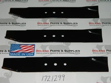 NEW Bolens Tubeframe Mower Deck Blades for 42'' Deck 1721299 1717251 1716764 