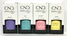 CND Shellac 0.25oz- All 4 shades CHIC SHOCK Collection - 92223 - 92226