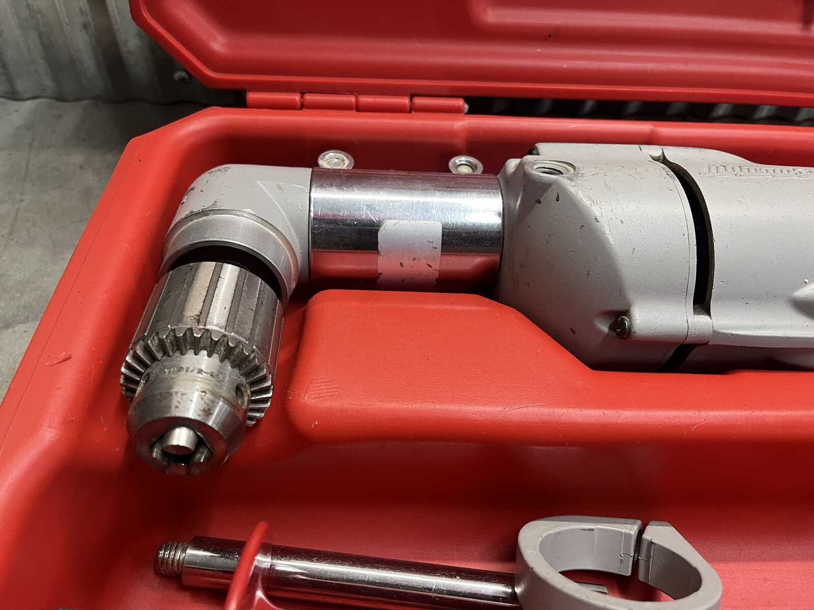 Milwaukee 10011 Heavy Duty Right Angle Drill Corded W/ Case eBay