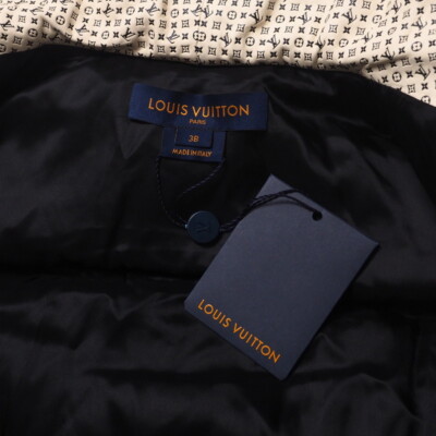 ヴィトンジャケット38 LOUIS VUITTON ネイビージャケット 38