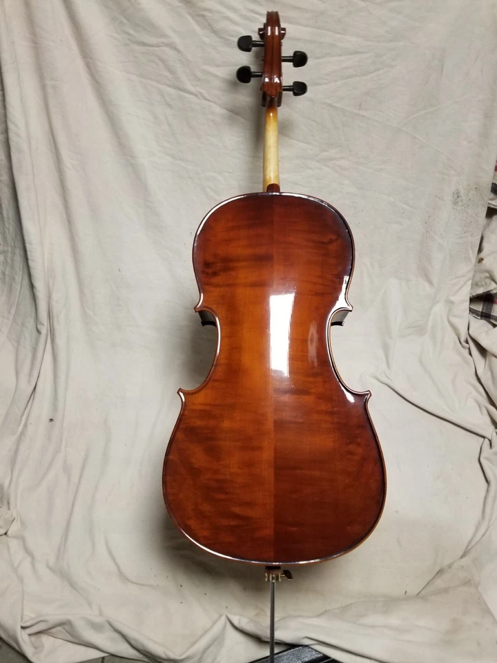 Violonchelo 1/2 usado, estuche blando, arco, Palatino 450-1/2 Foto 3 de 4