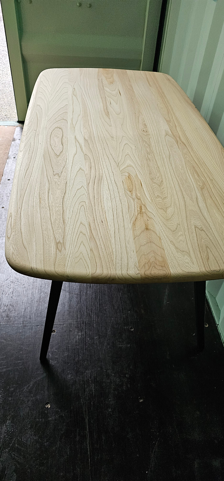 Ercol plank dining table eBay
