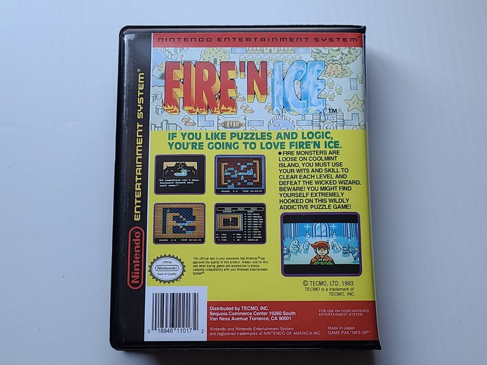 Fire 'N Ice CASE ONLY Nintendo NES Box ANY 4+ 20% OFF A+ QUALITY | eBay