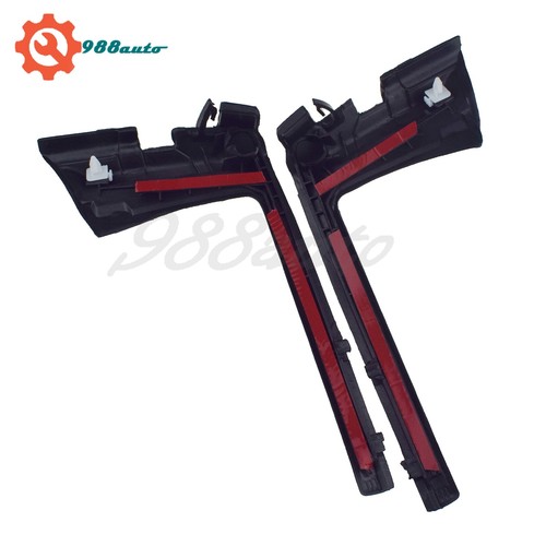 Para Toyota Yaris 2012-2015 Par Delantero Limpiaparabrisas Cubierta de Extensión de Capucha Lateral - Imagen 7 de 10