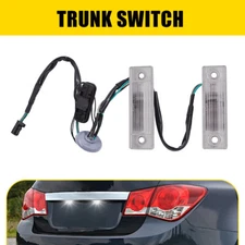 For 2011-2016 Chevy Cruze Trunk Release Switch Button with License Plate Lamp M