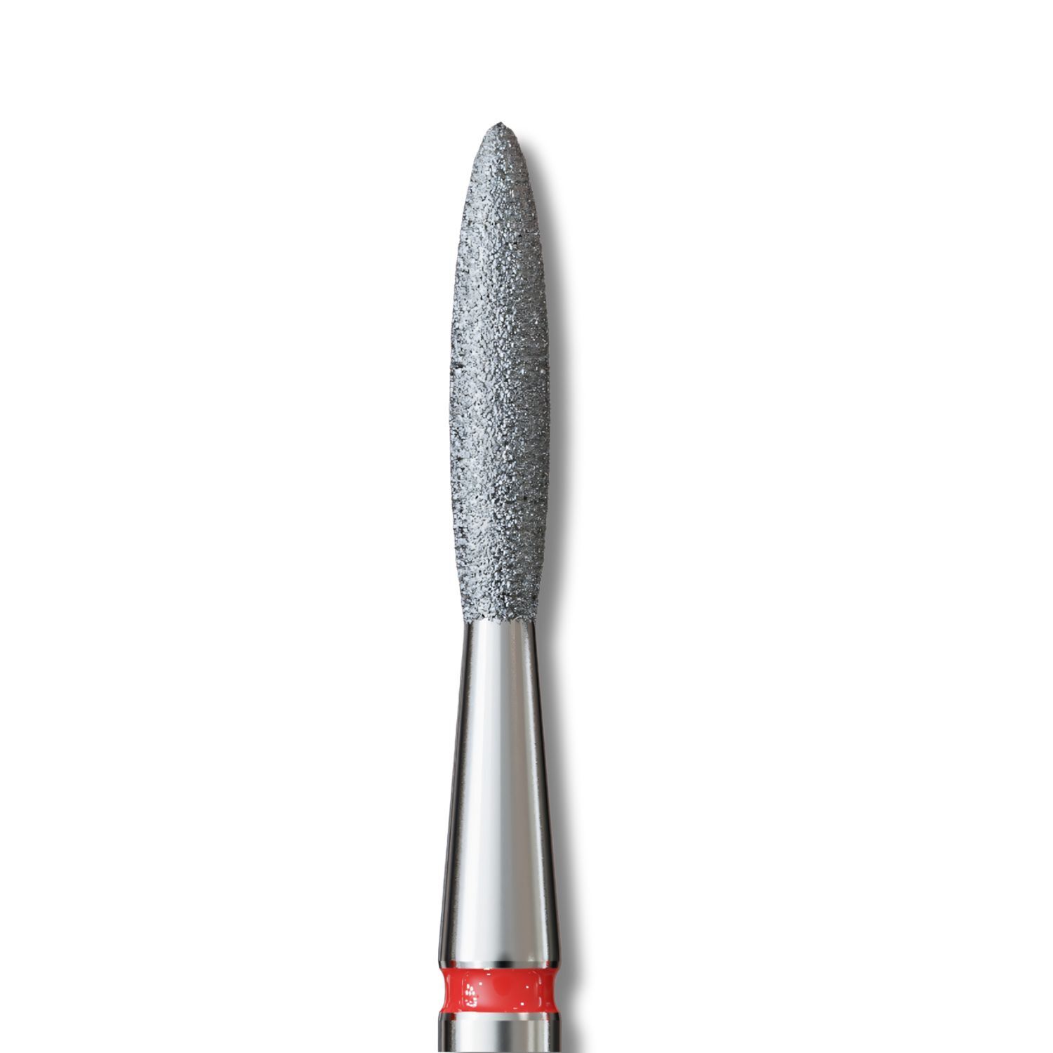 IQ Nails Diamond Nail Drill Bit Long Flame Shaped Fine 1.8mm MANICURE PEDICURE