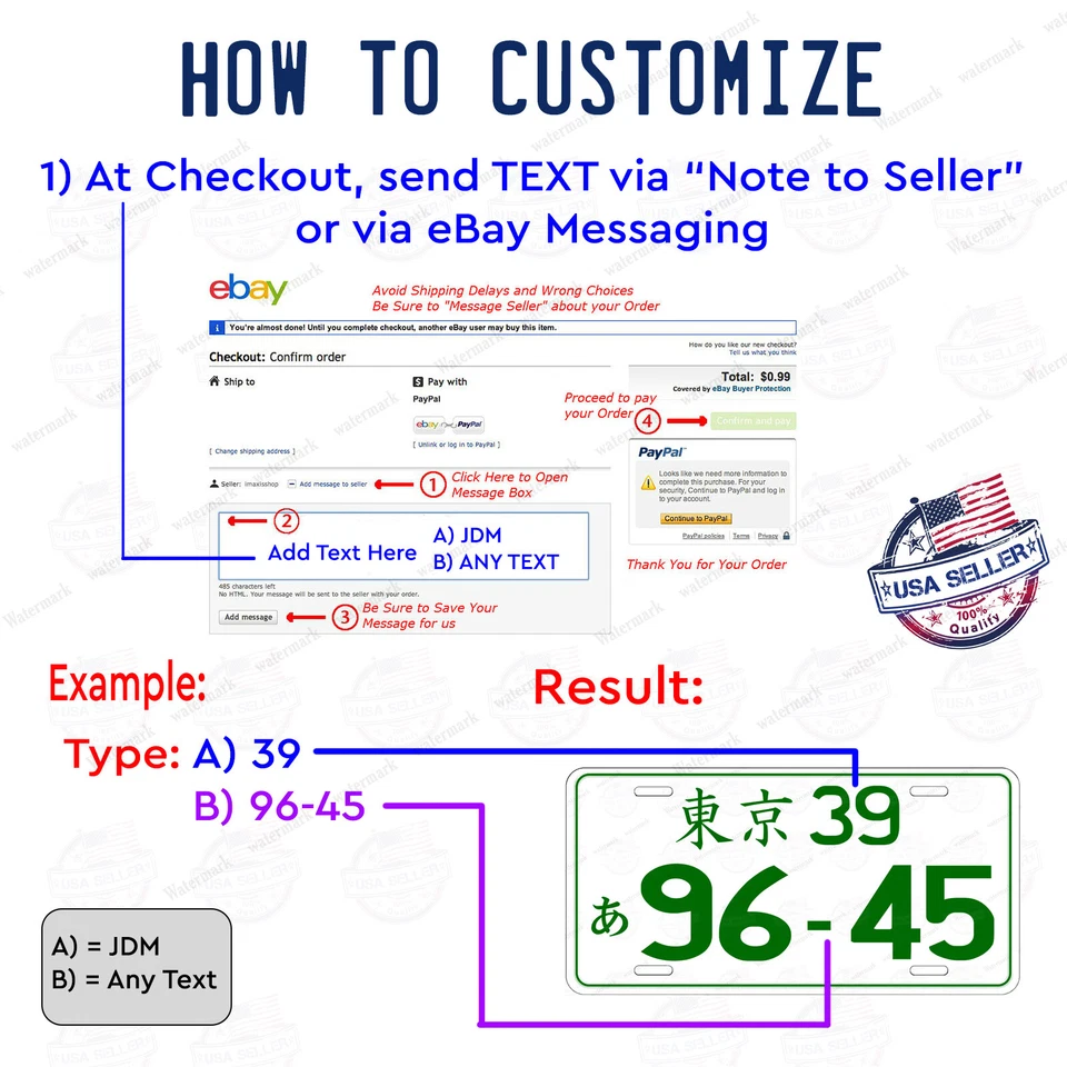 Tokio Japonés JAPÓN Grunge Bandera Personalizada PLACA ETIQUETA JDM Auto ATV Bicicleta Foto 2 de 4