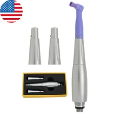 Dental Prophy Hygiene Handpiece Air Motor 4 Hole 3 Nose Cones Attachment RDH NSK
