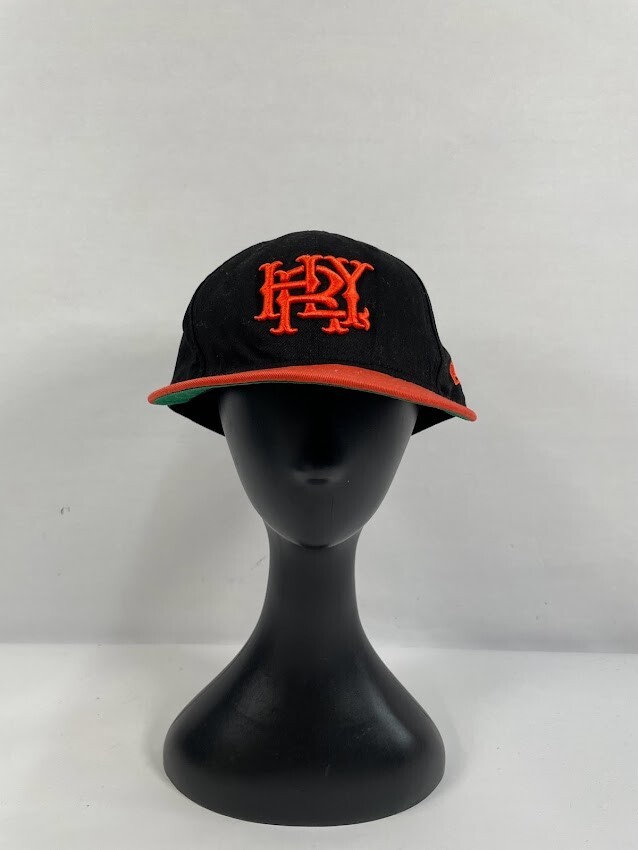 帽子 COOTIE NEW ERA BLACK 7 3/8 58.7 New Era 59Fifty Baseball Cap Hat Black/Orange Fitted Size 7 5/8 | eBay