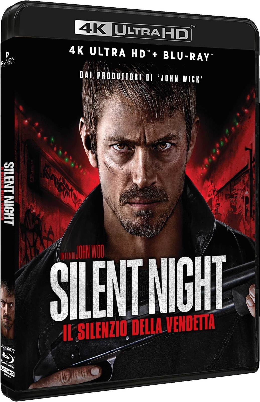 Blu-Ray 4K Uhd Silent Night - Il Silenzio Della Vendetta (4K Ultra Hd+Blu-Ray)