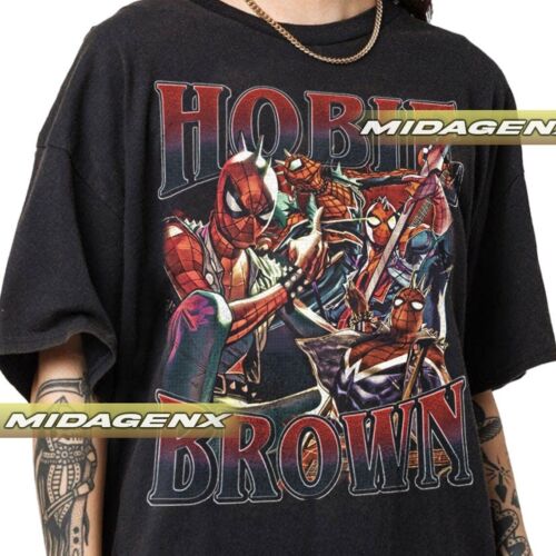 Limited Hobie Brown Spider Punk Vintage T-Shirt, Gift For Women and Man Unisex T