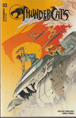 DYNAMITE COMICS THUNDERCATS #3 APRIL 2024 VARIANTE C 1. DRUCK NM