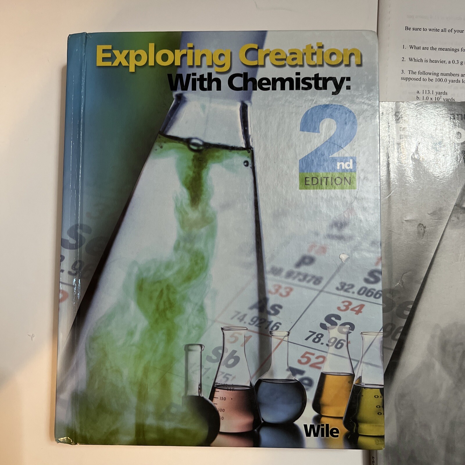 Apologia Chemistry 2nd Ed Textbook Solutions Tests Book EBay Apologia Chemistry 2nd Ed Textbook Solutions Tests Book EBay