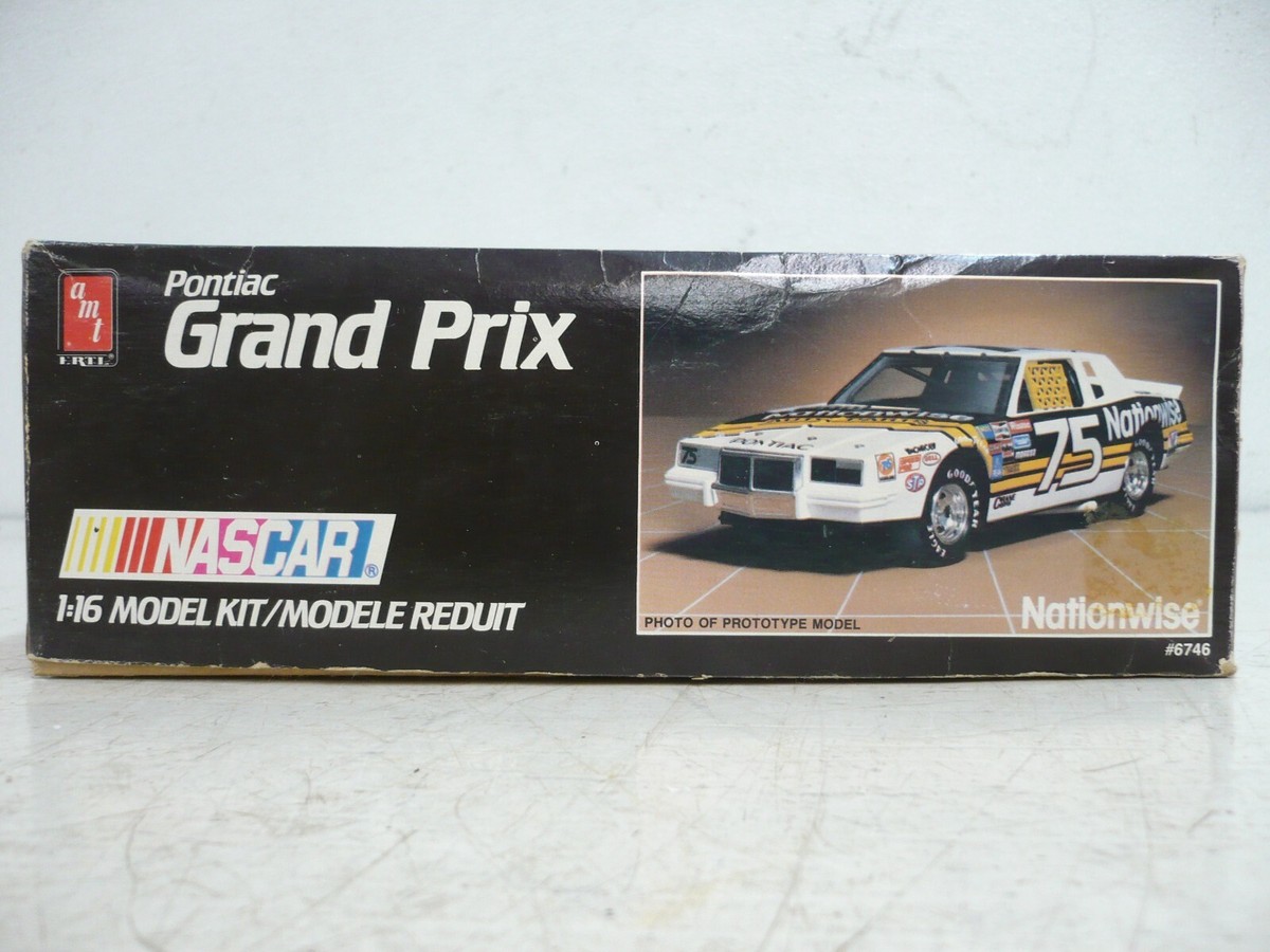 1/16 AMT ERTL PONTIAC GRAND PRIX MODEL KIT 6746 NASCAR #75 | eBay