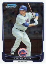 2012 Bowman Chrome Lucas Duda New York Mets #141
