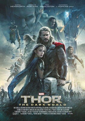 Marvel Thor The Dark World Movie Filmplakat Poster #142