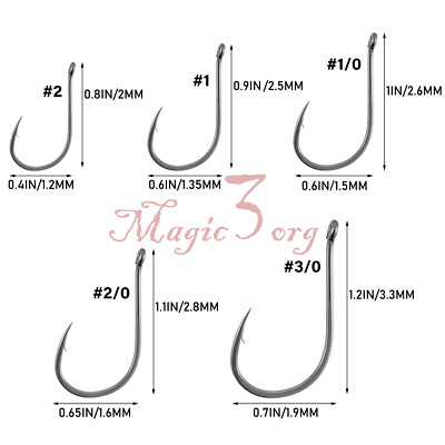 50pcs Fishing Live Bait Drop Shot Hooks #2-3/0 Bass Walleye Crappie Panfish | eBay 50pcs Fishing Live Bait Drop Shot Hooks #2-3/0 Bass Walleye Crappie Panfish | eBay