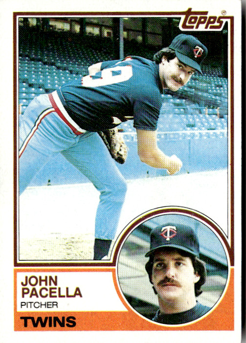 1983 Topps #166 John Pacella